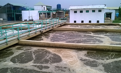Hê thống xử lý nước thải nhà máy dệt nhuộm